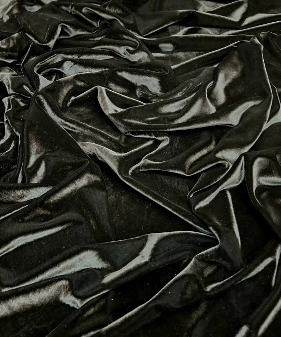 Бархат LUX чёрный